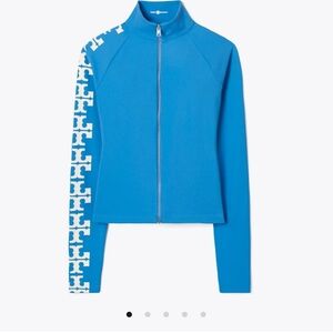 Tory Burch NYLON LOGO ZIP TOP Size S